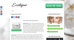 Desktop Screenshot of exotique.org